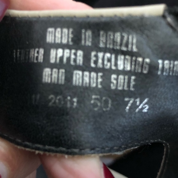 Armani Exchange sandals - 7 1/2 - Picture 5 of 8